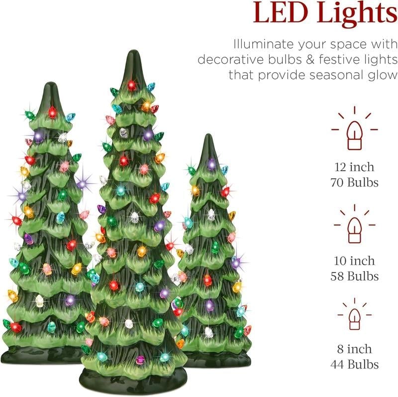 🔥Last Day Promotion 50% OFF🔥Hand-Painted Tabletop Christmas Trees