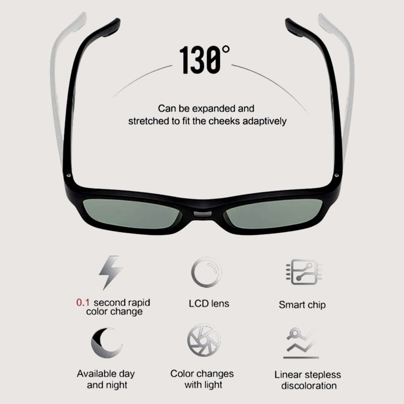 🎁TikTok Last Day Sale - 70% OFF🎉Smart Photochromic Polarized Sunglasses