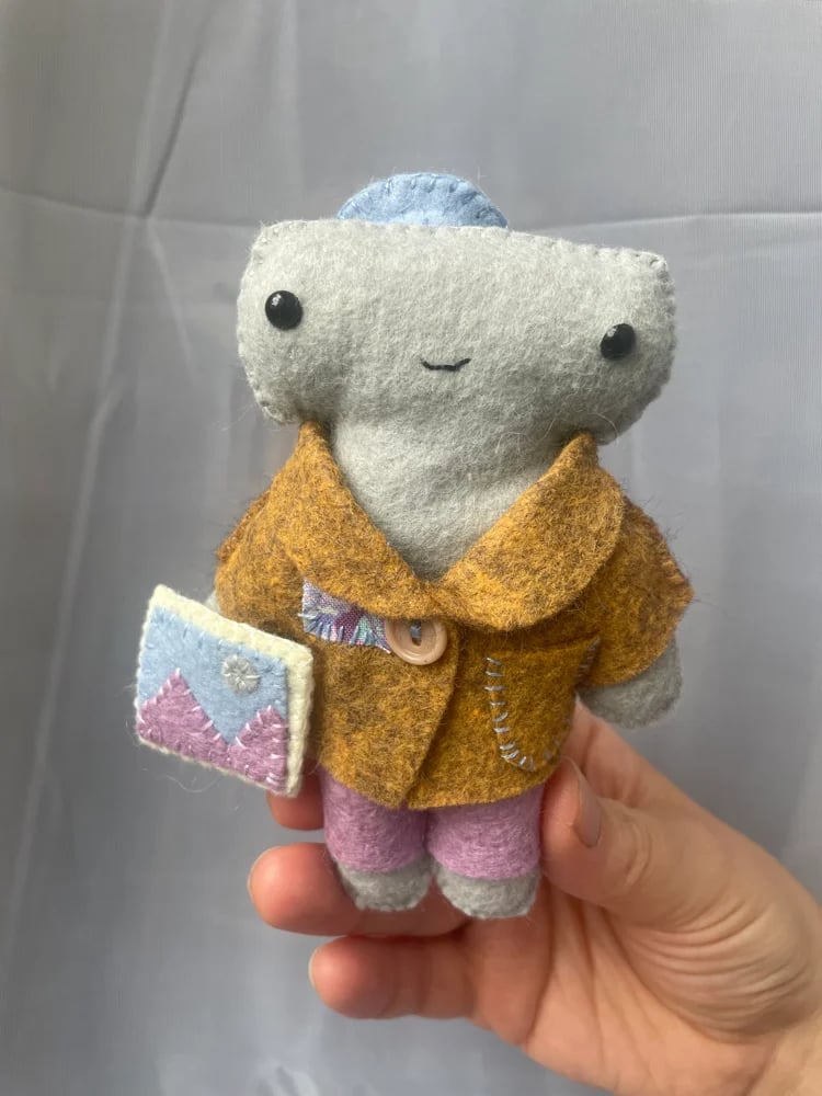 🔥LAST DAY SALE 50% OFF-🦈Handmade Felt Shark Character Dolls Collection