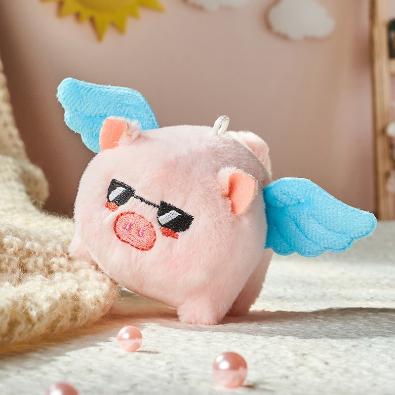 (🌲Early Christmas Sale- SAVE 48% OFF)Spinning Angel Pig Decompression Toy(buy 2 get 1 free now)