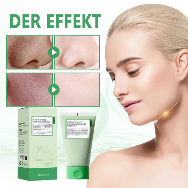 ✨(GRÜNE TOMATE) REINIGUNGSMITTEL FÜR TONMASKE