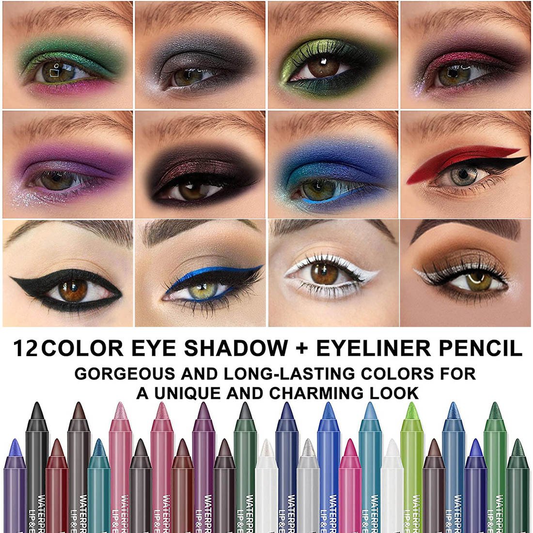 🎉Buy 2 Get 1 Free🔥🔥WATERPROOF-OPTIC INTENSITY ECO EYELINER👁️[Choose three ,PAY 2 PCS !! ]