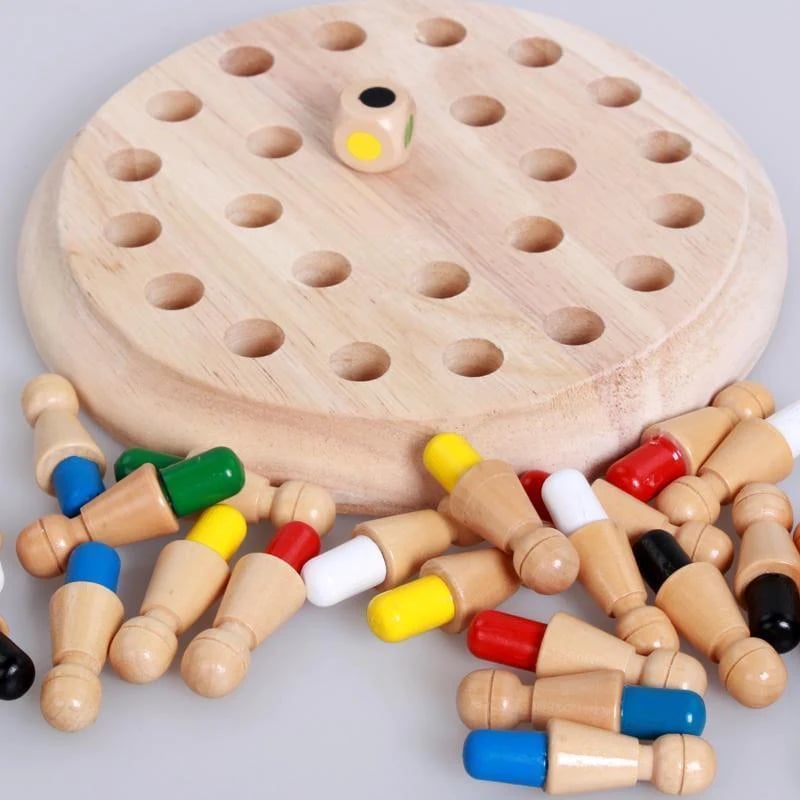 🔥Last Day Promotion 50% OFF🔥Wooden Memory Match Stick Chess