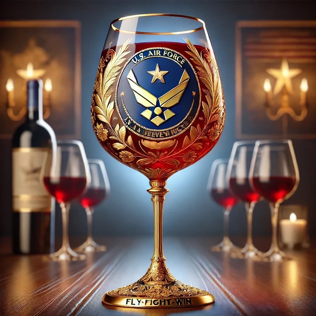 LAST DAY 50% OFF🔥Veteran Tribute Wine Glass-Buy 2 Free Shipping