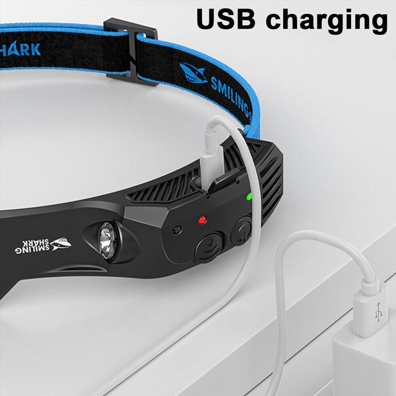 (🔥Last Day Promotion 50% OFF) Led USB Rechargeable Powerful Headlamp - Made in Germany