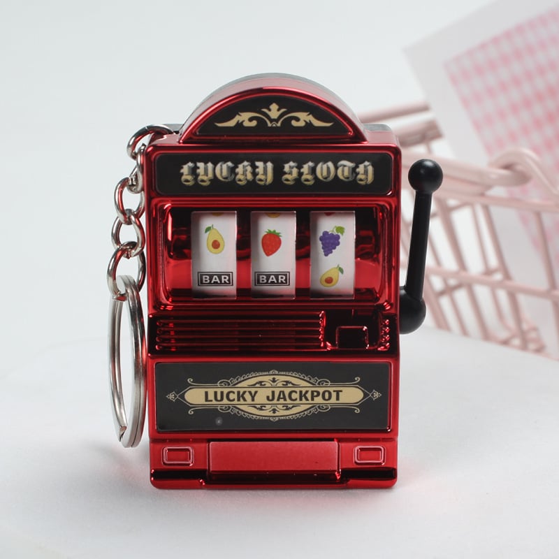 🔥Last Day Promotion - 70% OFF🎁💥🎰Slot Machine Keychain