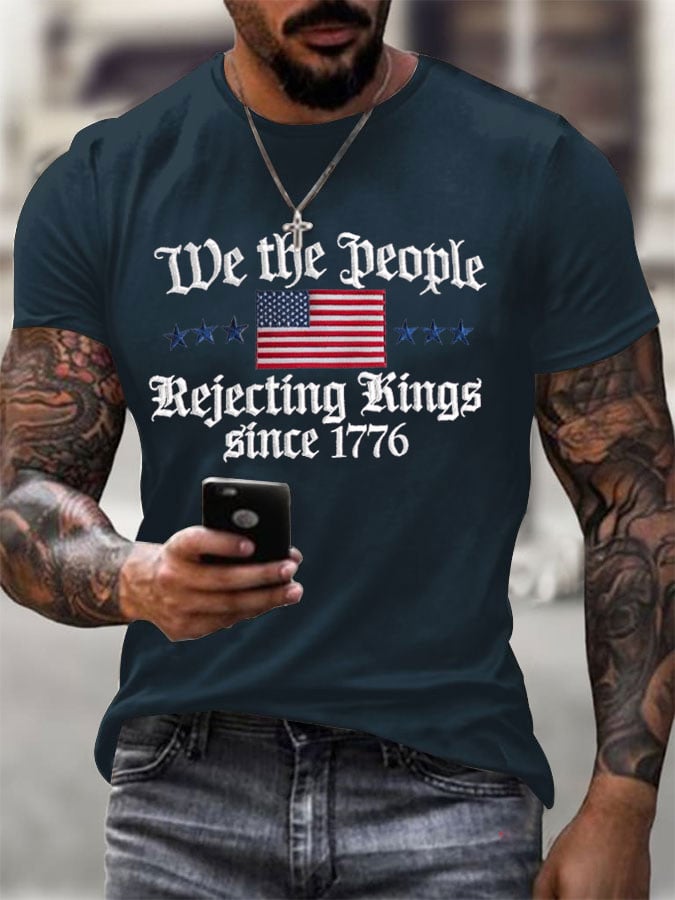 Men's FDT Printed Casual T-Shirt