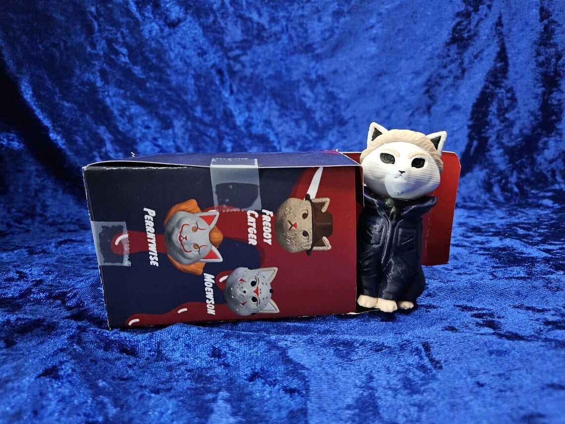 🔥Last Day 50% OFF -Horror Character Cat Figurine