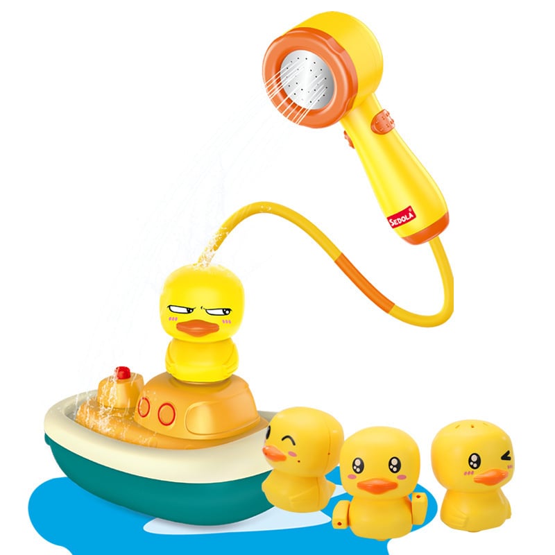 🔥Last Day Promotion - 62% OFF🔥-Electric Duck Boat Shower Baby Bath Toys