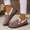 🔥Last Day 50% OFF - Women's Plush Round Toe Slip-On Flats, Buy 2 Free Shipping✈