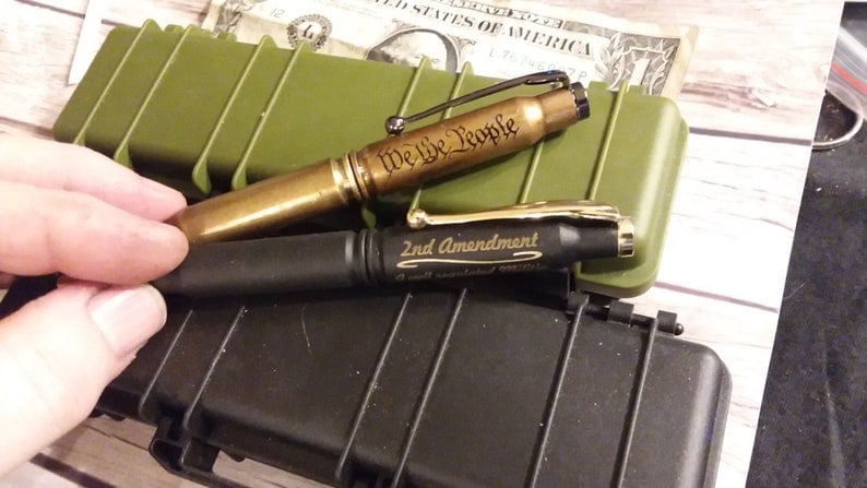 ✒️Personalized Pen Made From Real 308 Caliber Bullets From Battlefield （BUY 2 GET  FREE SHIPPING)