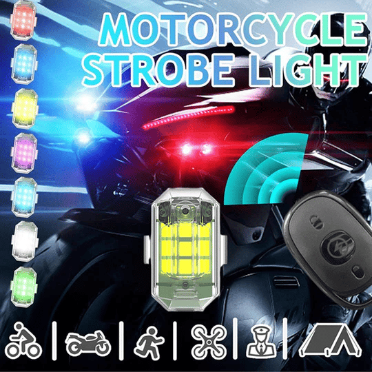 (✨Last day Promotion 70% OFF) High Brightness Wireless LED Strobe Light