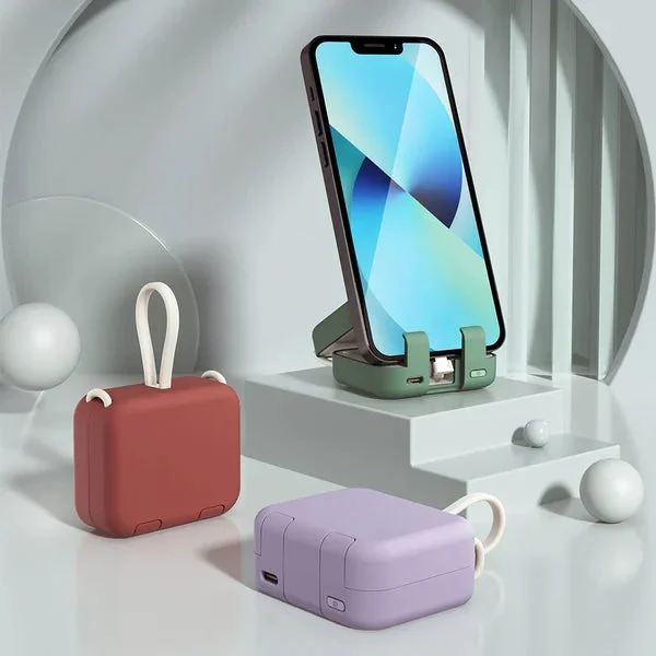 ⚡2 in 1 Portable Wireless Power Bank Mobile Phone Holder (Buy 2 Free Shipping)