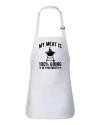 “My Meat Is 100% Going In Your Mouth” Funny BBQ Apron