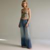Damen Hochtaillierte, Gewaschene, Weite Baggy-Strickjeans mit Stretch und Mehreren Taschen – Bequeme Freizeit-Denim💥Kostenloser Versand