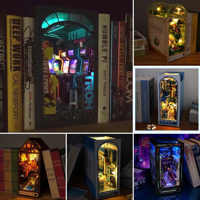 Flynn's Arcade Themed Booknook