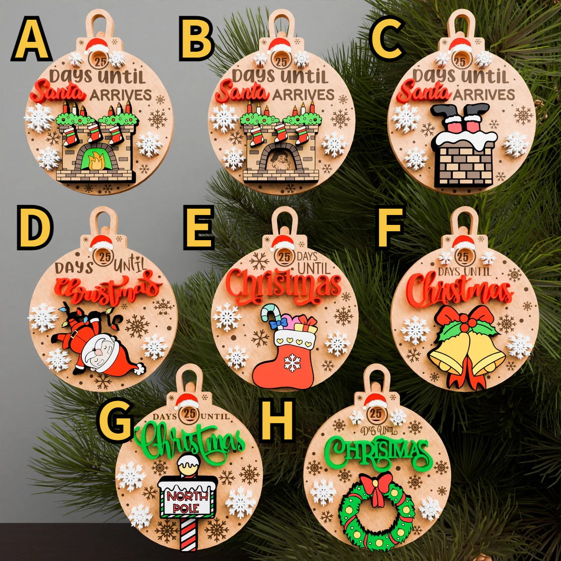 🎁Christmas Tree Countdown Onaments