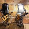 ⭐Christmas Promotion 49% off🎁Vintage Metal Microphone Robot Desk Lamp🎸