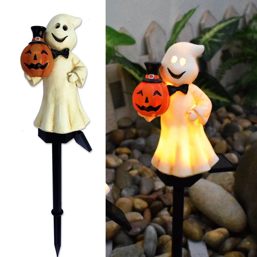 👻Solar Powered Stakes Resin Light Halloween Decor(Buy 2 Get Extra 6% Off && Free Shipping🎁)