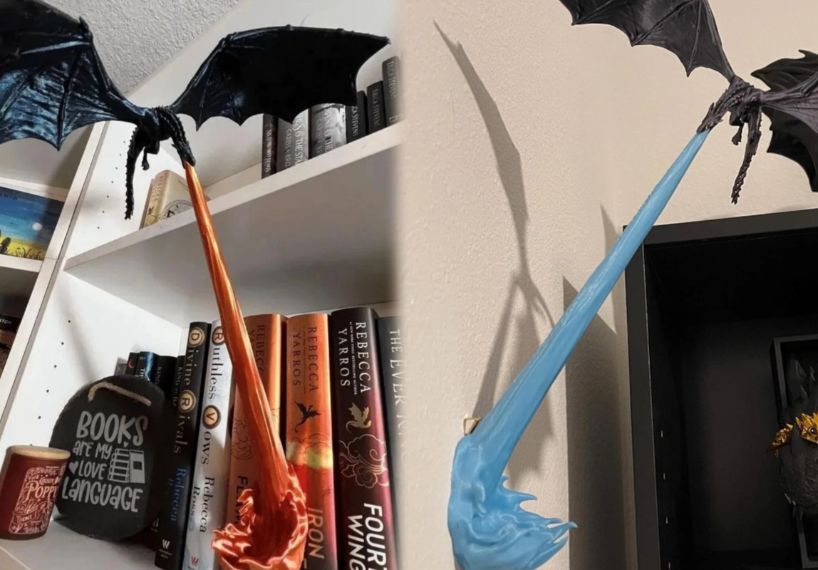 🔥 The Original Dragon Flame Book Nook