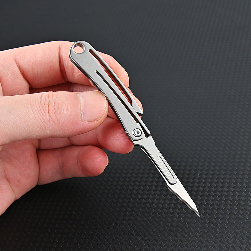 (🔥Last Day Promotion- SAVE 48% OFF)Portable Titanium Mini Knife(BUY 2 GET FREE SHIPPING)