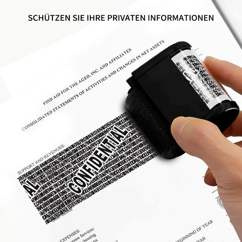 🔥Letzter Tag Verkauf 49% Rabatt📝Sicherheits-Rollenstempel zum Schutz deiner Privatsphäre