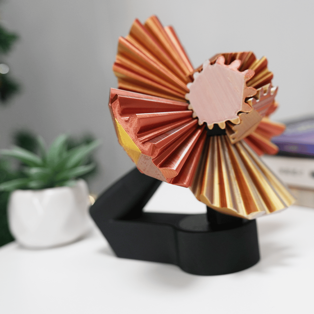 🔥Last Day Promotion 50% OFF🔥3D Printed Electric Rotating Gear Ball