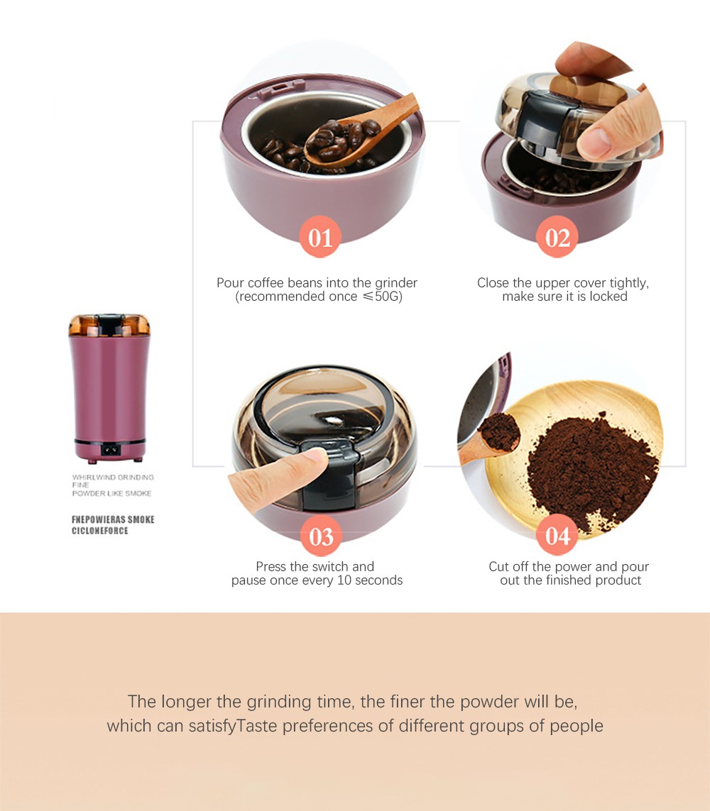 🌴Summer Hot Sale 48% OFF🌴- Multifunctional Coffee Bean Grinding Machine(BUY 2 FREE SHIPPING)