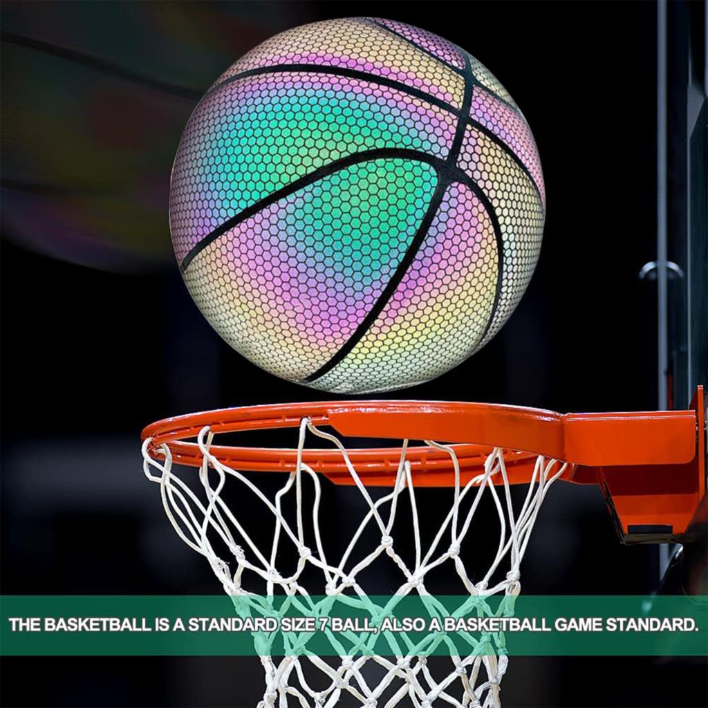 (💥 LAST DAY SALE - 49% OFF) -Reflective Glowing Holographic Luminous Basket Ball