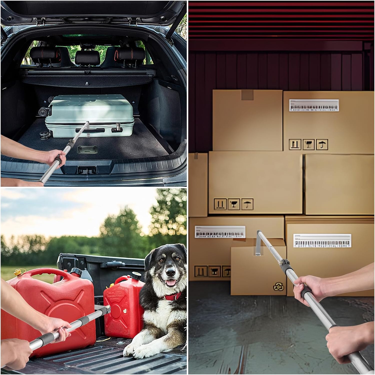 ⏰Last Day Promotion 49% OFF✨Truck Cargo Grabber, Telescoping Pickup Truck Bed Retriever Tool