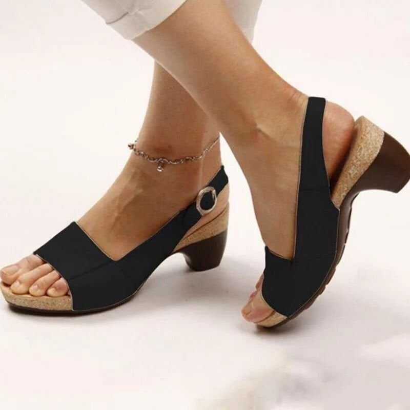 🔥Last Day Promotion 50% OFF 🔥Comfortable Elegant Low Chunky Heel Shoes