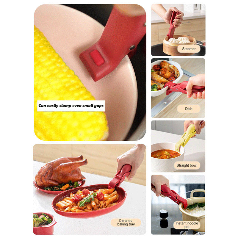 🔥Last Day Sale - 80% OFF🎁Multi-Purpose Anti-Scald Bowl Holder Clip for Kitchen ✨Buy 1 Get 1 Free✨