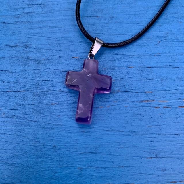 ✝️100% Handmade Crystal Cross Healing Heart