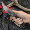 🔥New Integrated Tactical Ring Fixed-Blade Knife