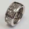 🎁 Classic Morgan Dollar Coin Ring