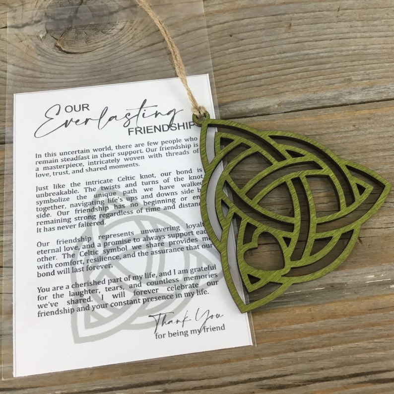 💞Friendship Story Card Ornament(𝗠𝗮𝗿𝘁𝗶𝗻 𝗠𝘂𝗲𝗹𝗹𝗲𝗿®)