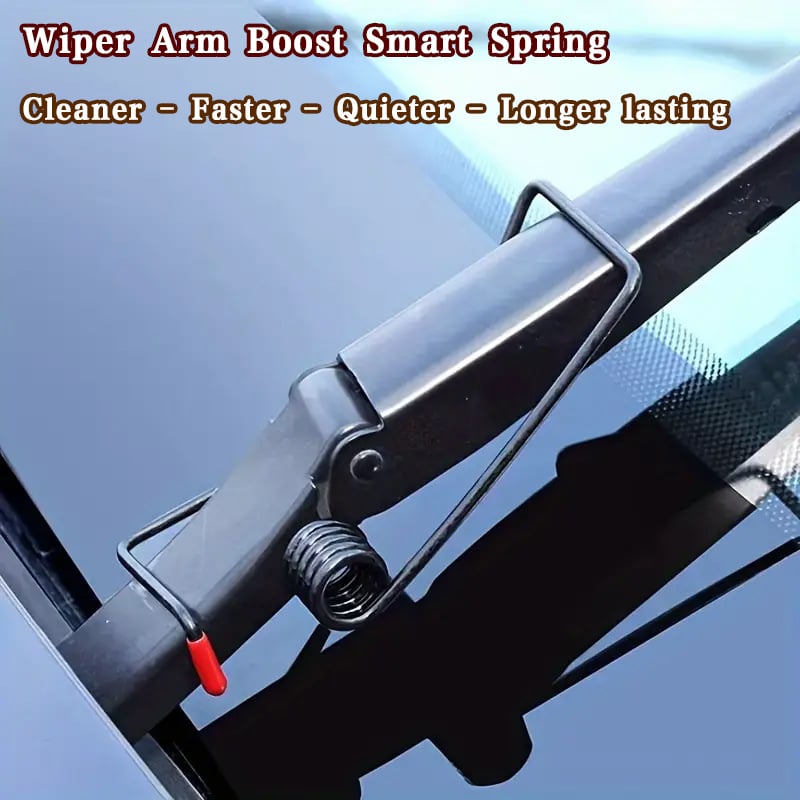 🔥Last Day Promotion 70% OFF🔥Windshield Wiper Arm Pressure Spring Booster⚡BUY 2 GET 1 FREE (3 Pairs)