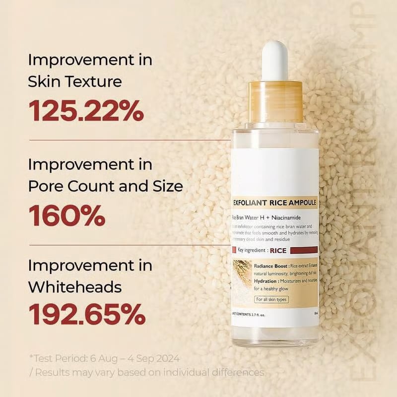 🎁TikTok Last Day Sale - 70% OFF✨Peel Shot Glow Rice Ampoule Duo - Serums for Brightening, Exfoliating, and Moisturizing🌾