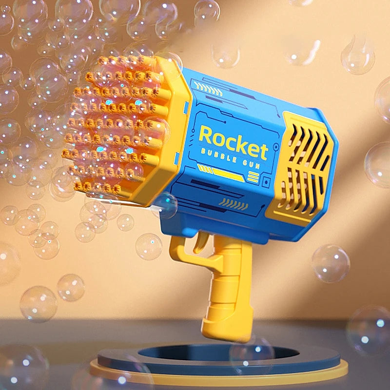 ⚡Clearance Sale SALE 70%🔥Rocket Bubble Gun Machine 69 Holes