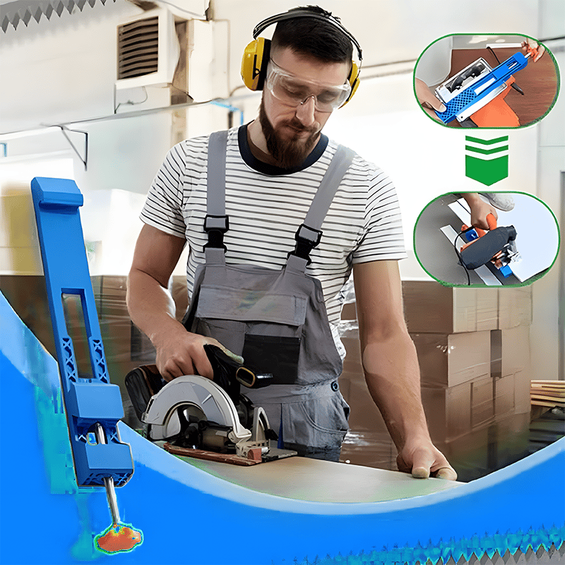 🎁TikTok Last Day Sale - 70% OFF🔥Adjustable Cutting Machine Base Guide⚒️