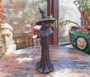🎁TikTok Last Day Sale - 70% OFF🧙‍♀️💫Handmade Black Witch Statue: The Guardian of Your Home