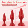 SHEMESIX SM Anal Plug Sex Toys - Backyard Rose Anal Plug Three-Piece Set Anal Expansion Beads Sex Toys