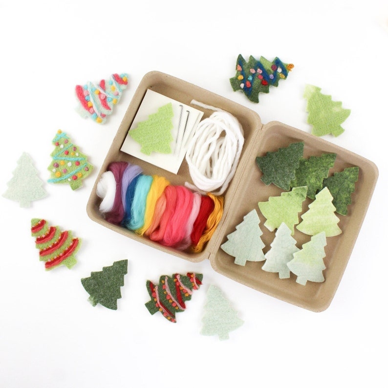 🌲Early Christmas Special 50% OFF🌲DIY Felt Christmas Trees