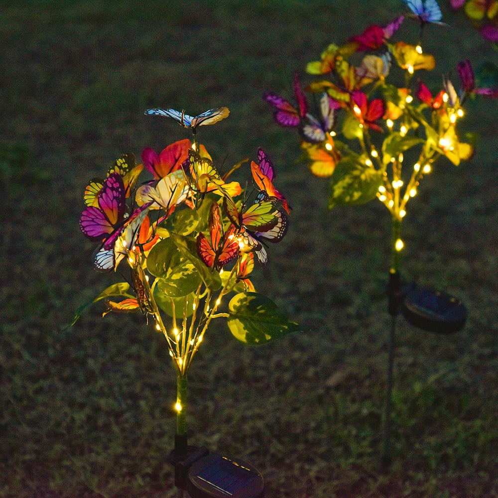 🔥LAST DAY SALE 50% OFF💕🦋Solar Outdoor Butterfly Lights💐