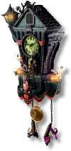 🏆 50K+ SOLD! 49% OFF - 🎃Halloween Wall Clock,Nightmare Before Christmas Cuckoo Clock