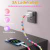 🎉Letzter Tag 49% Rabatt🔥Buntes Ladekabel
