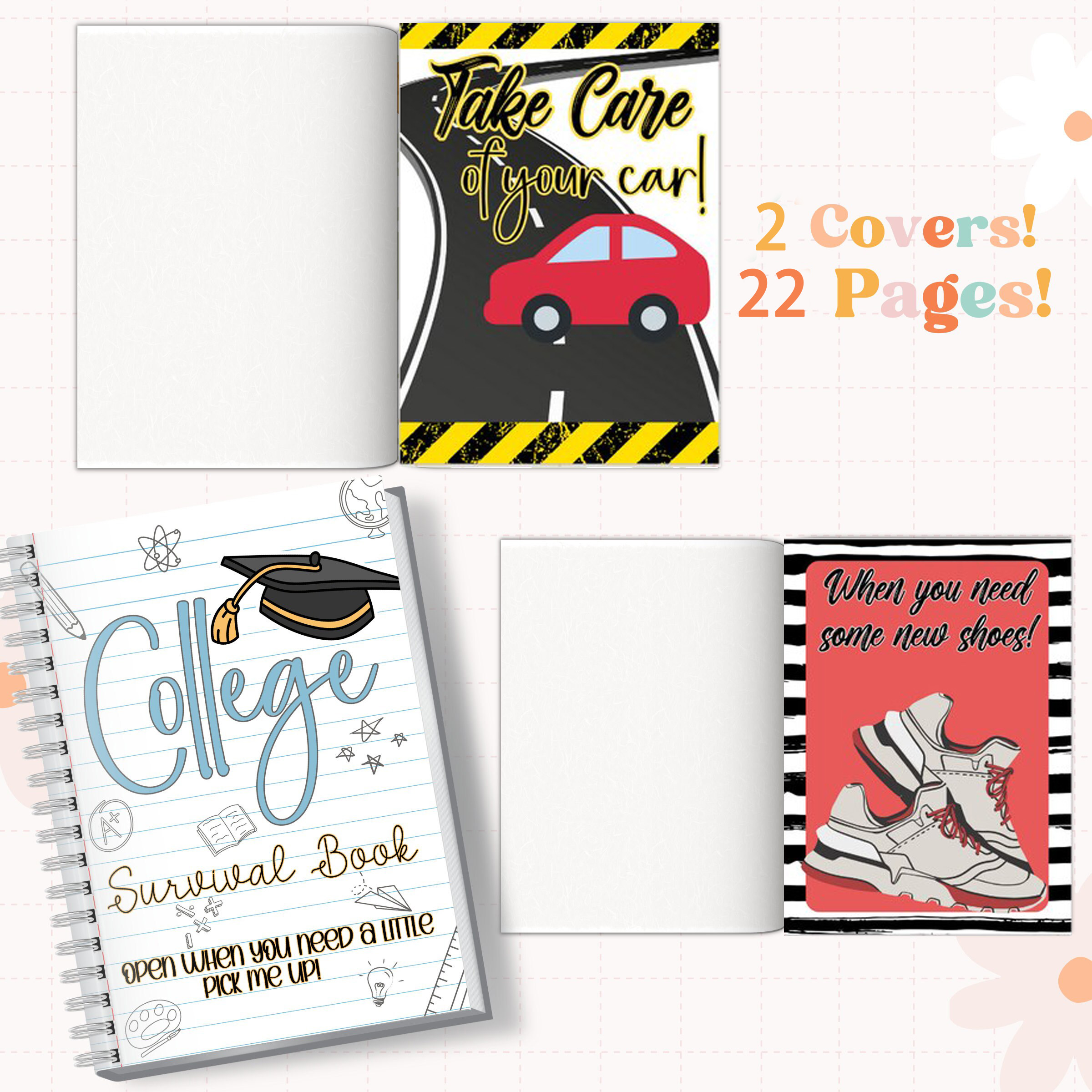 🎓College Survival Gift Card Book