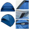 Pop-Up UV Sunshade Tent with Phone Holder