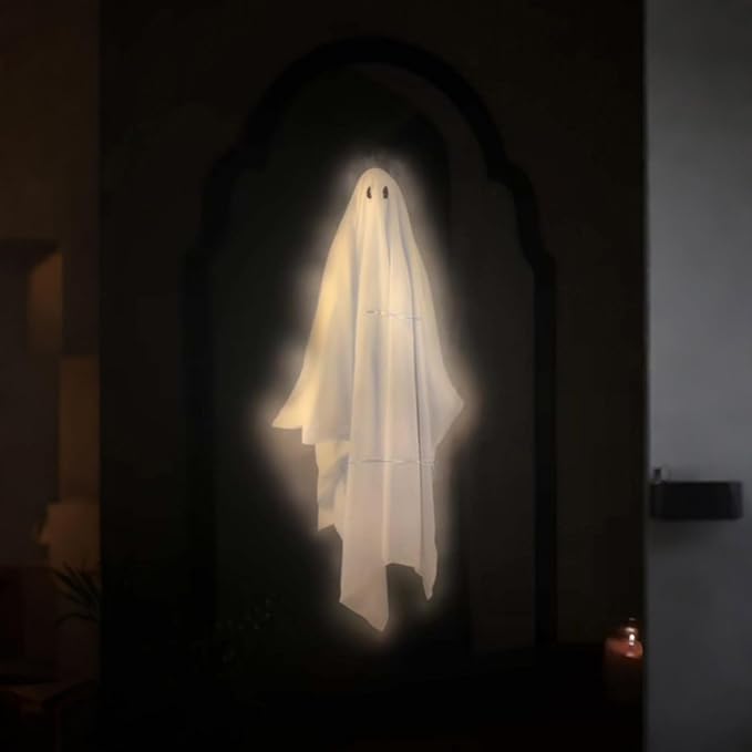 🔥HOT SALE👻2025 Ghost Mirror for Halloween Decor Indoor