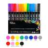 ✨TikTok Black Friday Deals - 70% OFF🎁Double Line Outline Art Pen Marker Pen